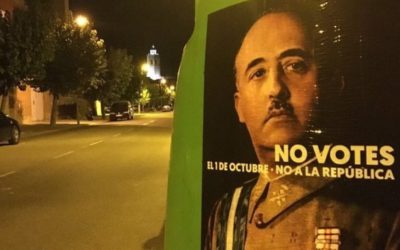 La campagna degli indipendentisti catalani.