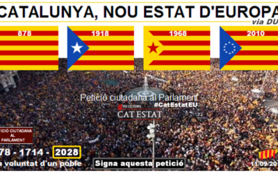 Petizione al Parlamento Catalano perché proceda con la dichiarazione unilaterale d’indipendenza