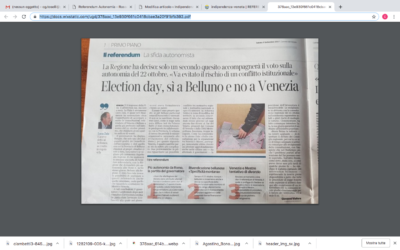 Election day, sì a Belluno e no a Venezia